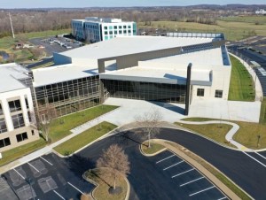 Rendering of the 8484 Progress Drive building within Riverside Research Park in Frederick, Md.