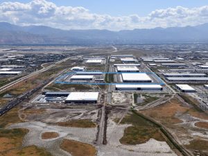 Aerial photo of Mountain View Industrial Park