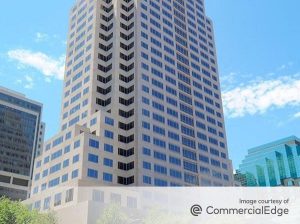 The Wells Fargo Center is a 501,208-square-foot office building rising 28 stories in Sacramento, Calif. that was sold for $117 million.